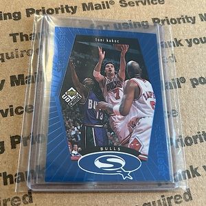 Toni Kucok ‘98 Upper Deck Insert Card No. SQ4